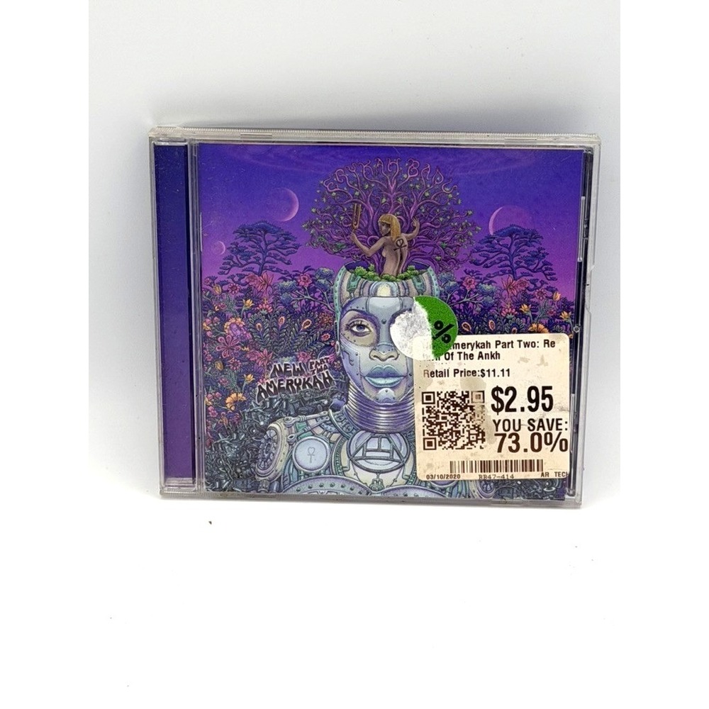 Erykah Badu New Amerykah Part Two Return of the Ankh CD 2010 R&B Soul